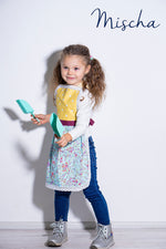 Mischa kids apron in floral print