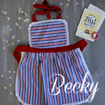 Becky design kids lace apron