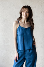 Womens linen pyjamas, relaxed fit
