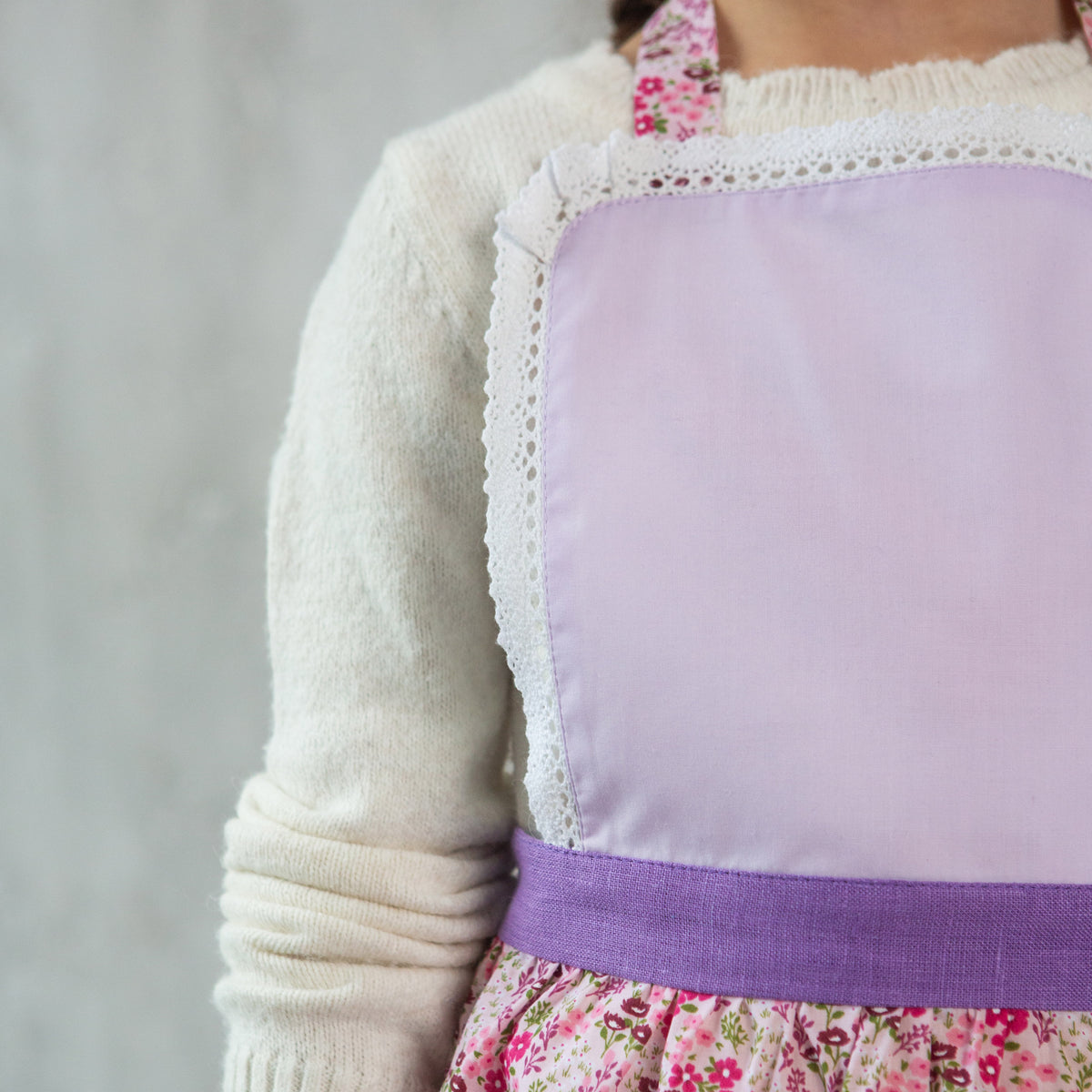 Nikki design kids lace apron