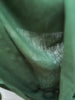 Green linen robe for men and women, video