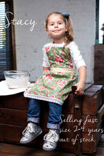 Personalised mother and daughter aprons