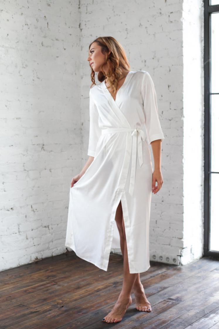 Long hotsell robe dress